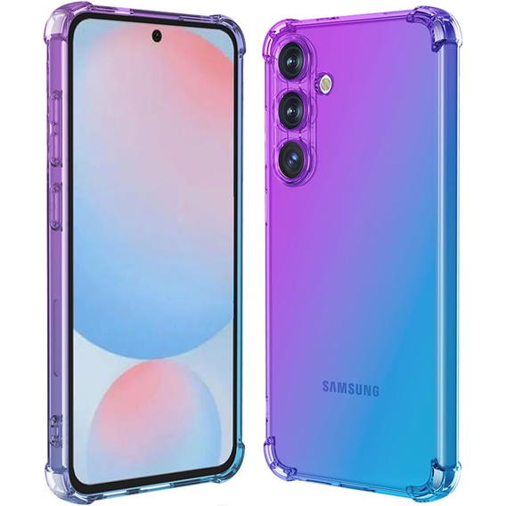 Чохол для Samsung Galaxy A56, Gradient Dropproof, Фіолетовий / синій