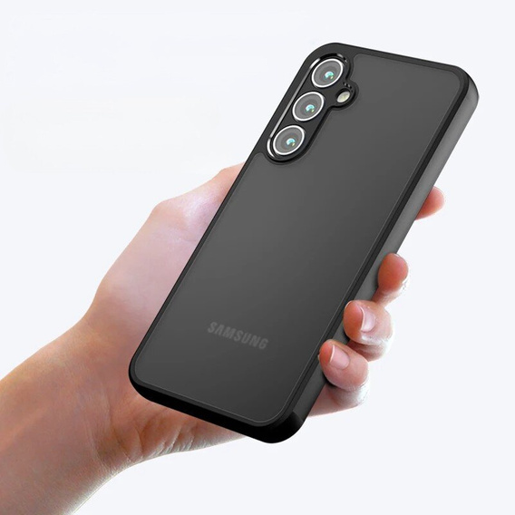 Чoхол до Samsung Galaxy M15 5G, Fusion Hybrid, матовий / чорний