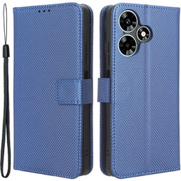 Откидной чехол для Infinix Hot 30i, Wallet Smart Magnet, синий