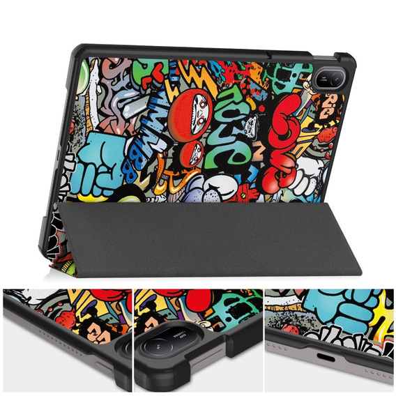 Чехол для Huawei MatePad SE 11 2024, Smartcase, graffiti