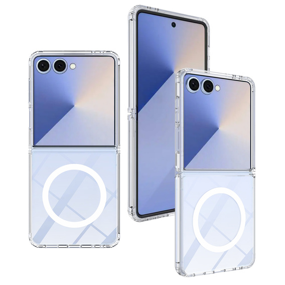 Прозрачный чехол с MagSafe для Samsung Galaxy Z Flip7 5G