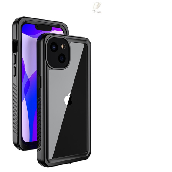 Водонепроницаемый чехол IP68 для iPhone 13, чёрный