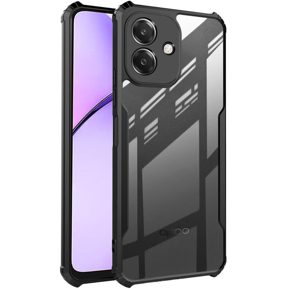 Чехол до Oppo A40 / Oppo A40m, AntiDrop Hybrid, чёрный