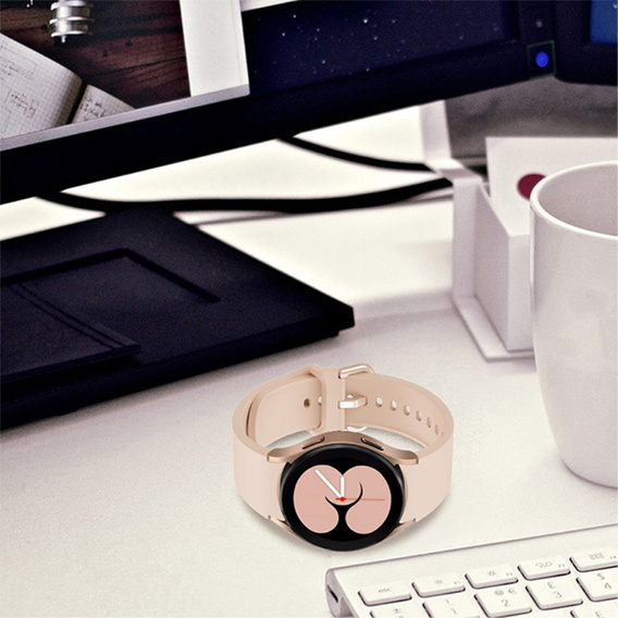 Силіконовий ремінець для Galaxy Watch 4 / 5, Pink