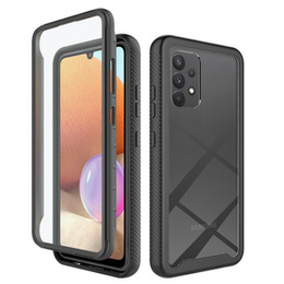 Чoхол Shockproof до Samsung Galaxy A32 4G (LTE), із захисним екраном, м'яти