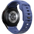 Силіконовий ремінець для Fitbit Inspire 3, Red Samsung Galaxy Watch 4 / 5 40/42/44/46/45MM PRO, Dark Blue / Red