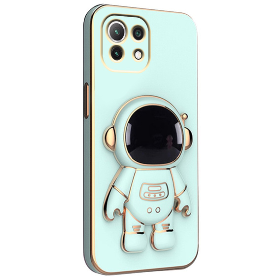 Чехол до Xiaomi Mi 11 Lite / Mi 11 Lite 5G / 11 Lite 5G NE, Astronaut, мятный