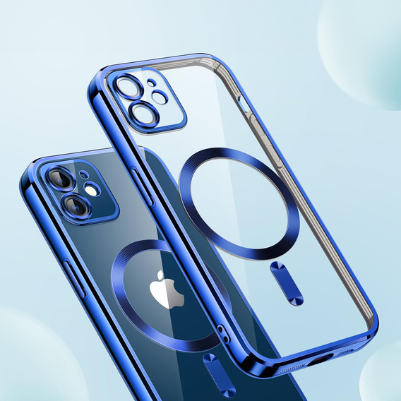 Чохол для iPhone 11, Electro MagSafe, м'яти + Скло на екран
