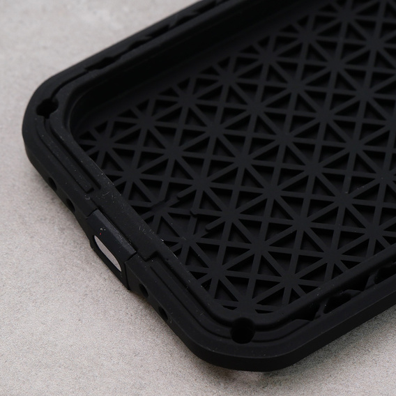 Чoхол Love Mei до iPhone 12, armored with glass, зелений