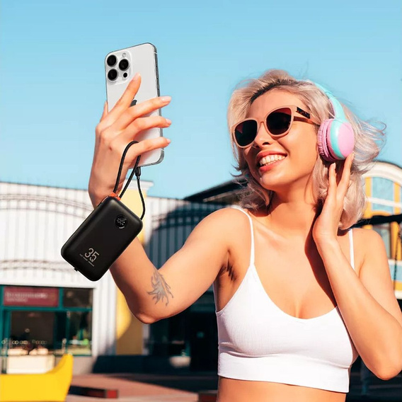 Tech-Protect Power Bank 5000mAh LifeMag MagSafe, Black