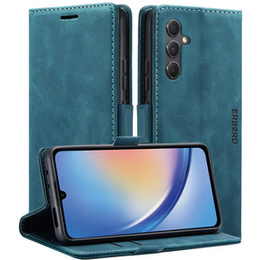 Чохол для Samsung Galaxy A35 5G, ERBORD Vintage, гаманець з клапаном, м'яти