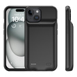Чохол-акумулятор 7000mAh для iPhone 15, чорний