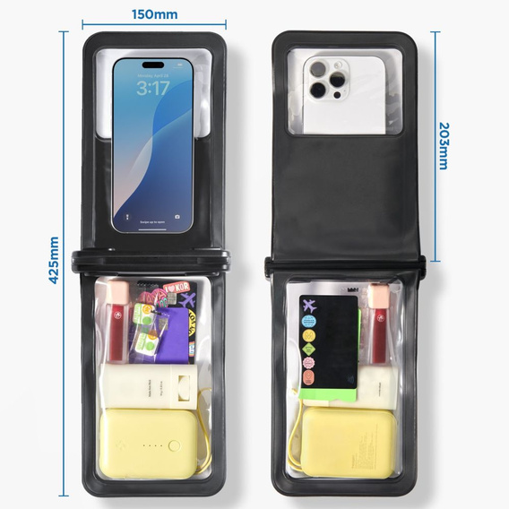 SPIGEN A601 Универсальный водонепроницаемый корпус - Black