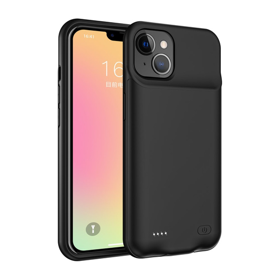 Чехол с батареей 6000mAh до iPhone 13 Mini, Black