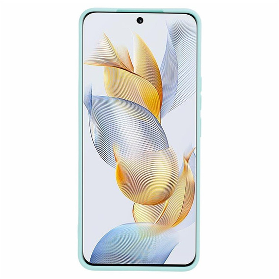 Силиконовый чехол для Honor 90, тонкий, светло-зеленый