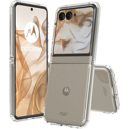 Чoхол до Motorola Razr 50 5G / Razr 60 5G, Fusion Hybrid, прозорий