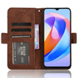 Откидной чехол для Honor Magic 6 Lite 5G, Card Slot, коричневый