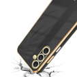Чехол для Samsung Galaxy A54 5G, Glamour CamShield, чёрный
