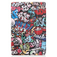 Чехол для Samsung Galaxy Tab S10 Lite / S10 FE / S9 FE, с откидной крышкой, graffiti