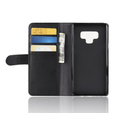 Откидной чехол для Samsung Galaxy Note 9, Leather Flexi Book, чёрный