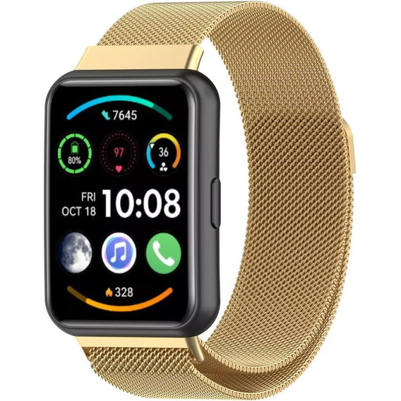 Браслет  MilaneseBand для Huawei Watch Fit 2 - Gold
