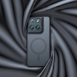 Чохол для Motorola Edge 60 / 60 Fusion, для MagSafe, ERBORD Matt Case, чорний