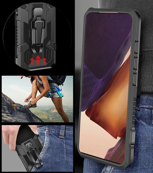 Чехол Hybrid KickStand до Xiaomi Redmi 9T / Poco M3, Black