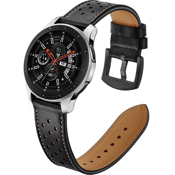 Кожаный ремешок для Samsung Galaxy Watch 42mm - Black