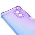 Чехол для Oppo A38 4G / Oppo A18 4G, Gradient Dropproof, Фиолетовый / синий