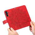 Чохол-книжка для Samsung Galaxy A14 4G/5G, Mandala Flower, червоний