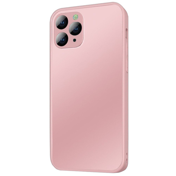 Чехол Matte Glass до iPhone 11 Pro, Matte/Pink