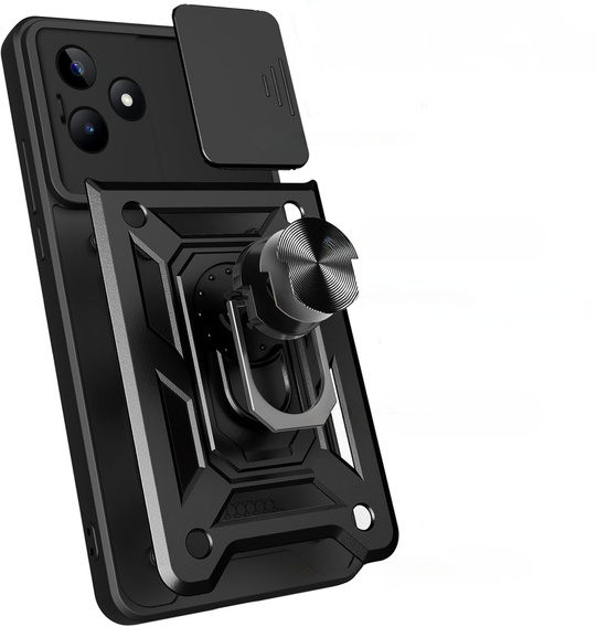 Чохол NOX Camera Slide Realme Note 50, CamShield Slide, чорний