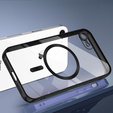 Чохол для iPhone 7 Plus / 8 Plus, Electro MagSafe, чорний + Скло на екран