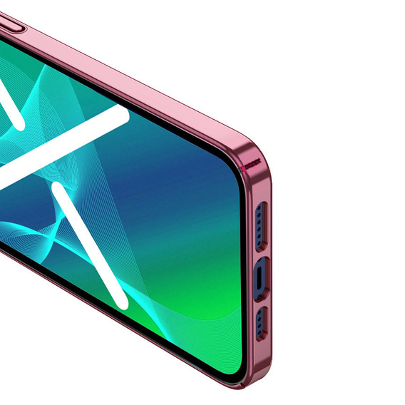Чехол до iPhone 13 Pro Max, ERBORD Hybrid MagSafe Case, синий