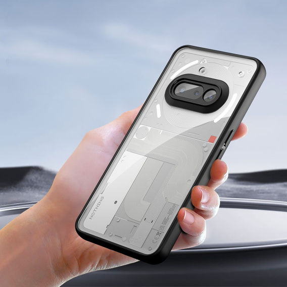 Чехол до Nothing Phone 3A, Fusion Hybrid, прозрачный