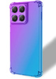 Чехол для Motorola Edge 60 / 60 Fusion, Gradient Dropproof, Фиолетовый / синий