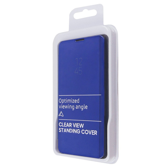 Чехол до Samsung Galaxy A51 5G, Clear View, Светло-голубой