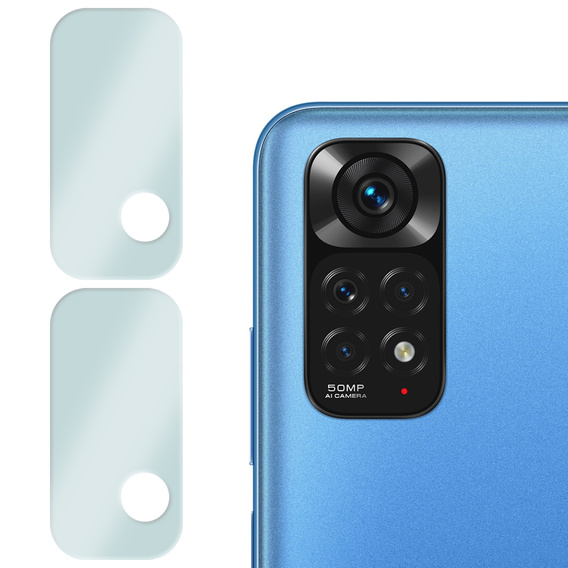 2х гартоване скло ERBORD для камери, щоб Xiaomi Redmi Note 11