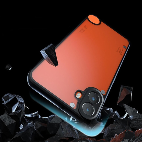 Чехол до Nothing CMF Phone 1, Fusion Hybrid, прозрачный
