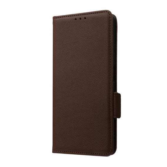 Чохол-книжка для Xiaomi Redmi Note 12 5G / POCO X5 5G, Wallet Litchi Magnet, коричневий