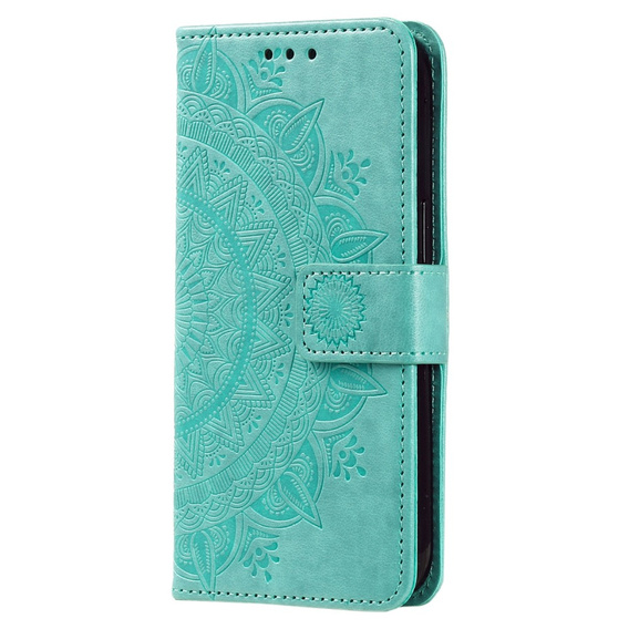 Чохол-книжка для Oppo A17, Mandala, зелений