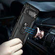 Бронированный Чехол до Google Pixel 6 Pro, Nox Case Ring, чёрный