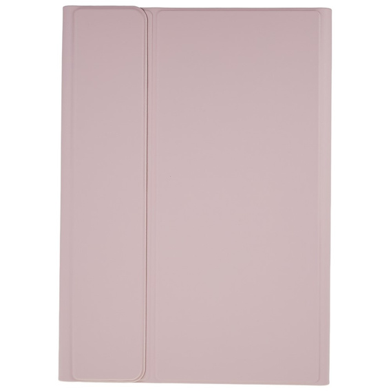 Чохол + клавіатура Galaxy Tab S7+ Plus / S8+ Plus /S7 FE T730 T733, Pen Slot, рожевий rose gold