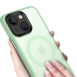 Чехол до iPhone 14, Simple MagSafe, зелёный