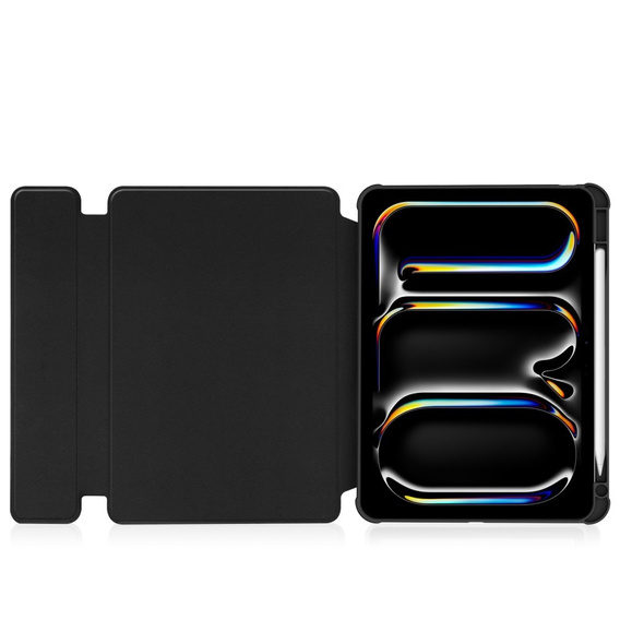 Чехол клавиатура для iPad Pro 11" 2024 (5 gen.), Rotary 360° Leather, чёрный