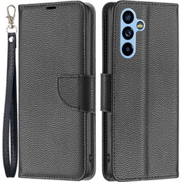 Чохол-книжка для Samsung Galaxy A54 5G, Wallet Litchi Magnet, чорний