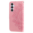 Откидной чехол для Samsung Galaxy A54 5G, Mandala Flower, розовый rose gold