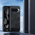 Чохол DuxDucis для Google Pixel 9 / Google Pixel 9 Pro, Aimo case, прозорий / чорний