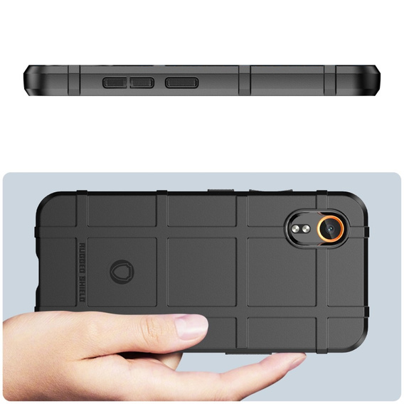 Чoхол до Samsung Galaxy Xcover 7, Rugged Shield, чорний