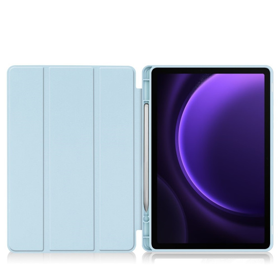 Чехол для Samsung Galaxy Tab S10 Lite / S10 FE / S9 FE, Smartcase с местом для стилуса, синий